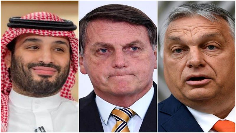 Orb&aacute;n, Bolsonaro y bin Salman, nuevos &ldquo;depredadores de la prensa&rdquo; para RSF