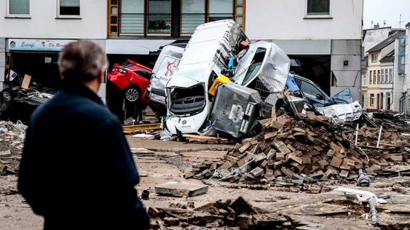 Sube a 93 la cifra de muertos por las inundaciones en el oeste de Alemania