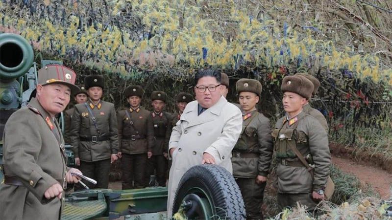 Kim pide reforzar la capacidad del Ej&eacute;rcito ante un posible &ldquo;ataque preventivo&rdquo;