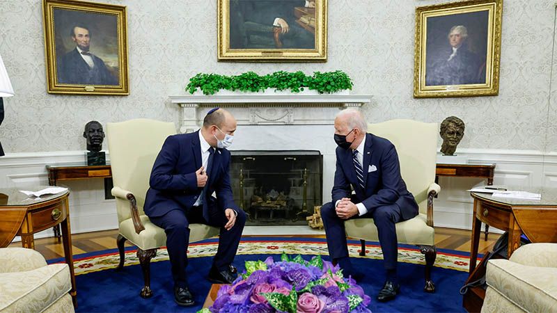 Biden promete a Bennett que &ldquo;Ir&aacute;n nunca tendr&aacute; armas nucleares&rdquo;