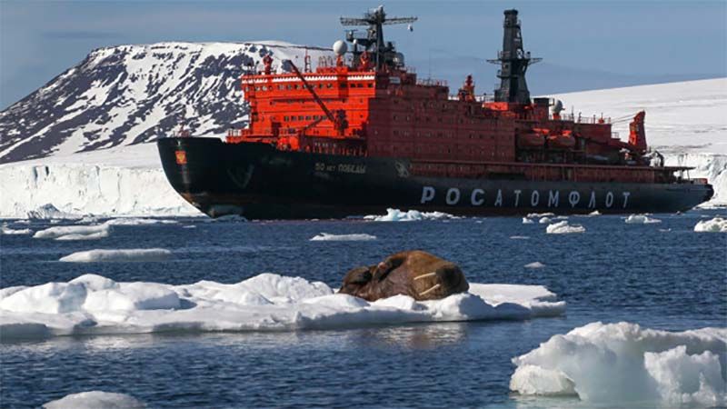 India ayudará a Rusia a convertir el Ártico en una ruta comercial internacional