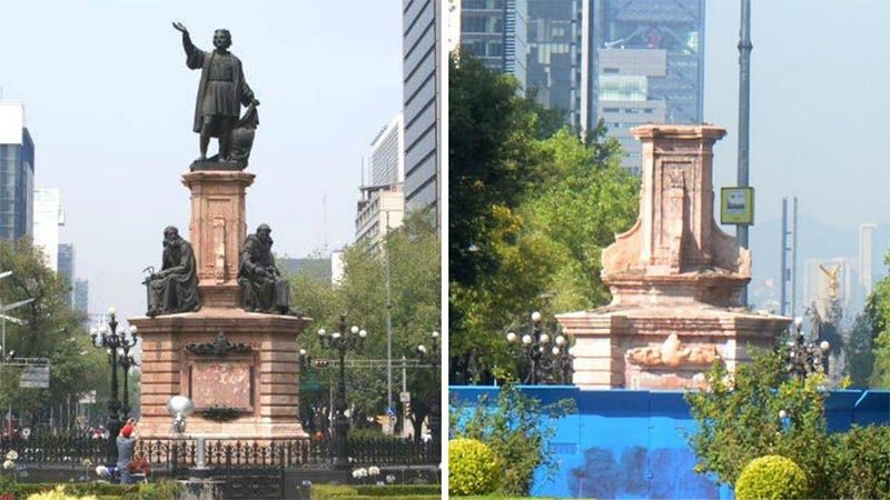 México sustituirá estatua de Colón por una de mujer indígena