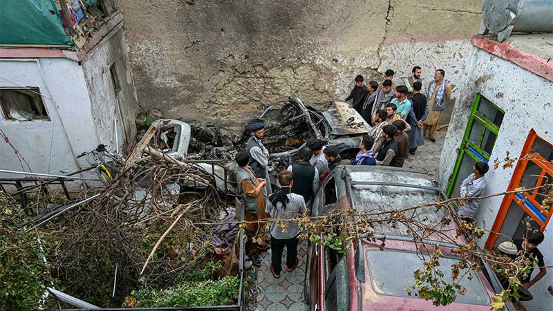 El último ataque de EEUU en Afganistán mató a diez civiles, entre ellos niños