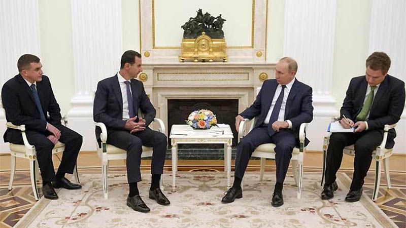 Rusia y Siria acuerdan en la cumbre continuar la cooperaci&oacute;n en la lucha antiterrorista