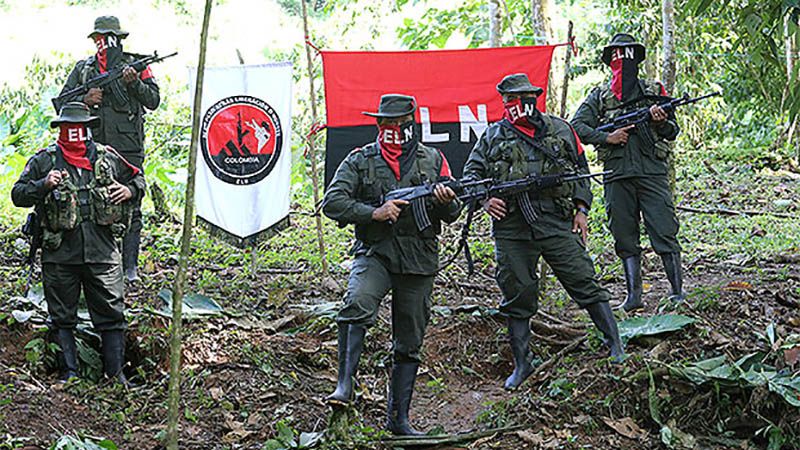 Guerrilla colombiana ELN confirma secuestro de dos militares en frontera con Venezuela