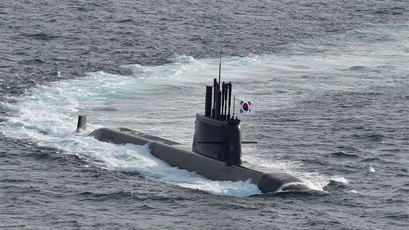 Corea del Sur dispara por primera vez un misil bal&iacute;stico desde un submarino