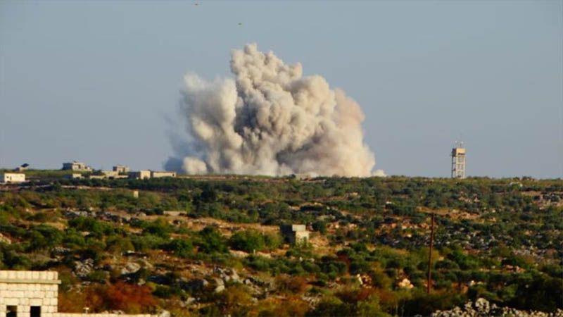 Fuerza Aérea de Rusia hostiga a bandas armadas en Siria apoyadas por Turquía