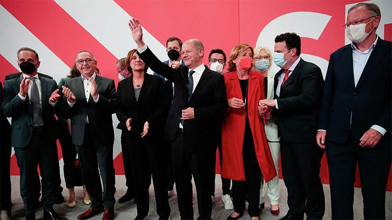 Los socialdemócratas superan al partido de Merkel en las parlamentarias de Alemania