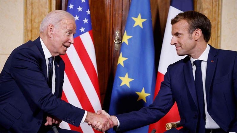 Biden admite ante Macron la &ldquo;torpeza&rdquo; de EEUU sobre AUKUS