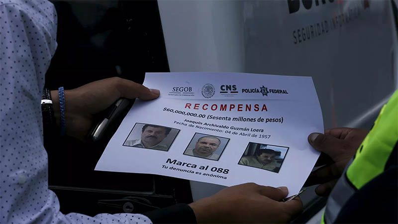 EEUU ofrece recompensas por informaci&oacute;n sobre l&iacute;deres mexicanos del c&aacute;rtel de Sinaloa