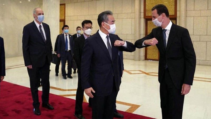 China reafirma su firme apoyo a Siria ante cualquier injerencia extranjera