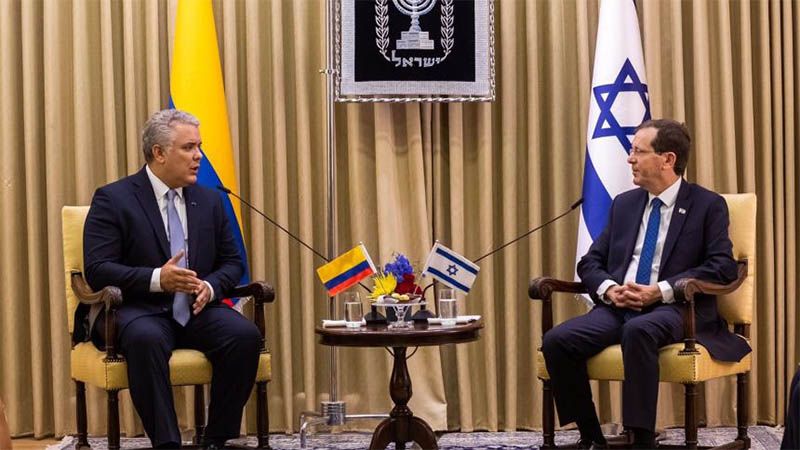 Duque coloca a Colombia como el aliado n&uacute;mero uno del r&eacute;gimen israel&iacute; en Am&eacute;rica Latina