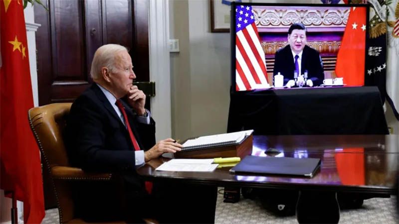 Biden recuerda a Xi Jinping que su Gobierno apoya la ley de Taiw&aacute;n y punto