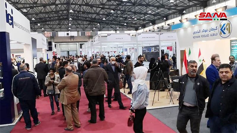 Inauguran la II Feria de productos iraníes en la capital siria, Damasco