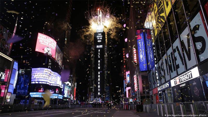 Nueva York reduce la famosa celebraci&oacute;n de A&ntilde;o Nuevo en Times Square