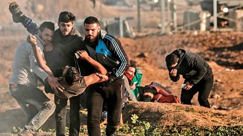 M&aacute;s de 300 palestinos heridos en enfrentamientos con militares israel&iacute;es en Cisjordania