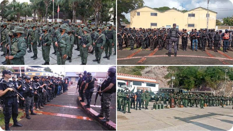 Venezuela refuerza la frontera con Colombia en medio de enfrentamientos de la guerrilla