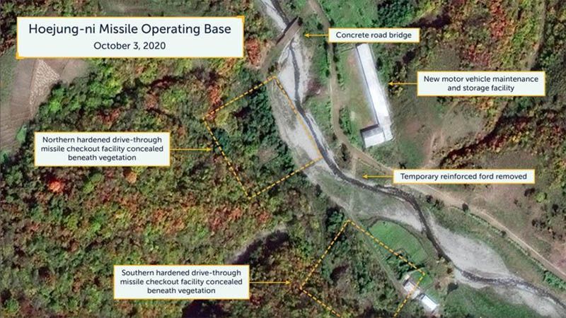 Corea del Norte completa una base secreta para misiles, revela un informe