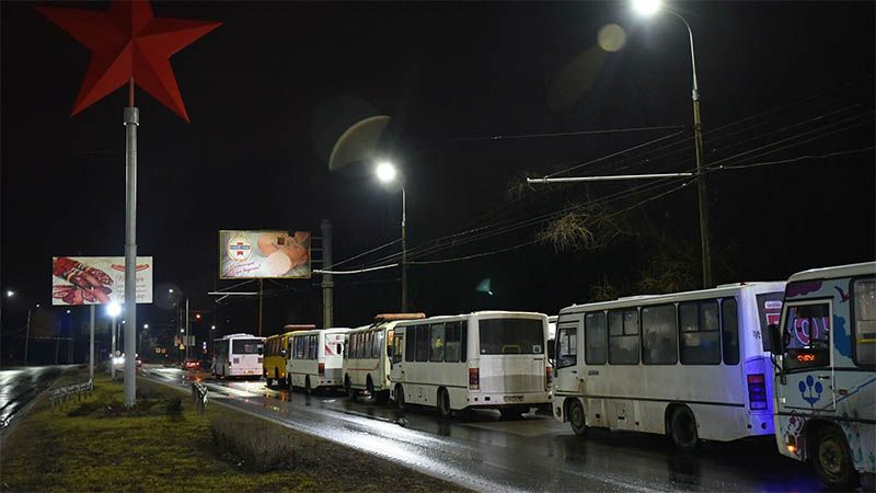 El n&uacute;mero de evacuados de Donetsk supera los 6.600