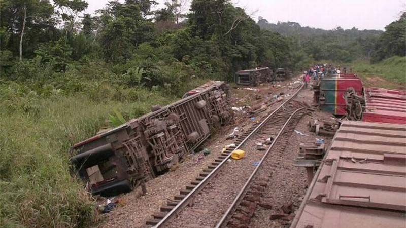 Mueren 60 personas por el descarrilamiento de un tren en el sur de RDC