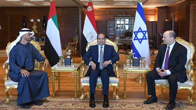 Al Sisi se reune con Bennett y Bin Zayed en Sharm el-Sheij