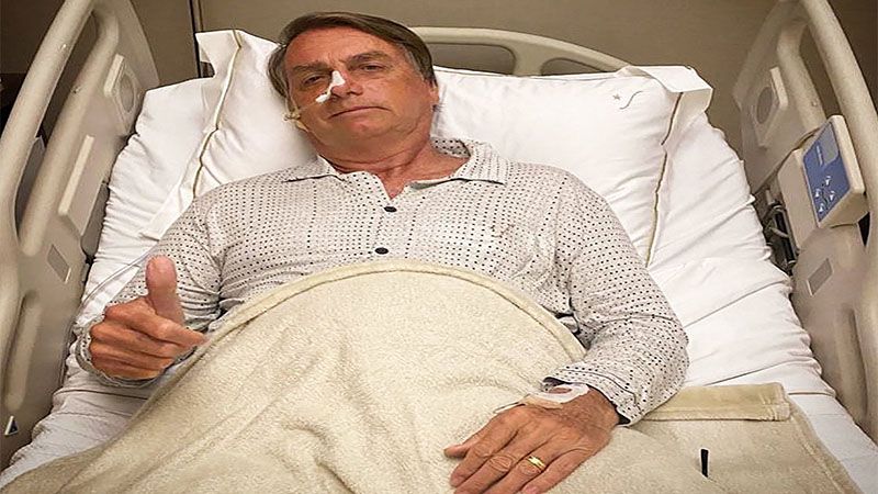 Ingresan en un hospital a Jair Bolsonaro por molestias abdominales