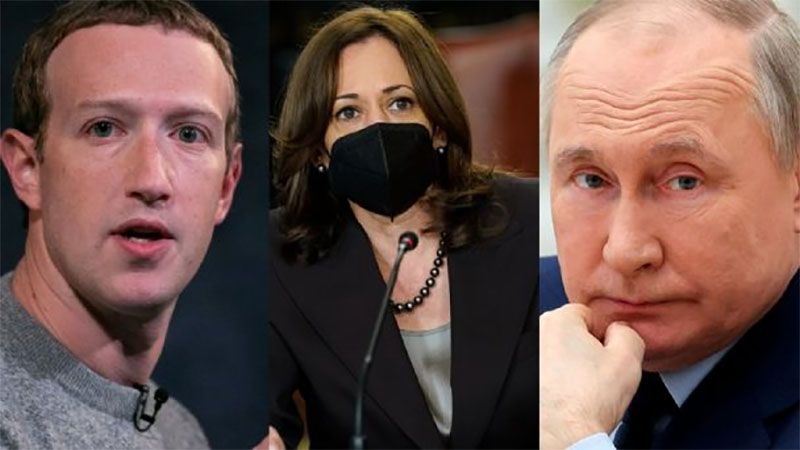 Rusia sanciona a otros 29 estadounidenses, incluidos Kamala Harris y Mark Zuckerberg