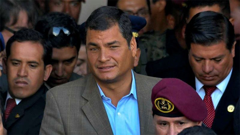 B&eacute;lgica otorga asilo a Rafael Correa por &ldquo;persecuci&oacute;n pol&iacute;tica&rdquo;