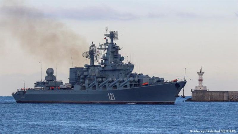 Estados Unidos ayudó a Ucrania a hundir el buque ruso Moskva