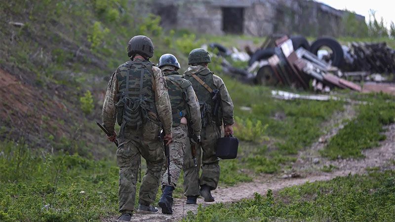 Evacuados 264 militares ucranianos de la acer&iacute;a de Azovstal