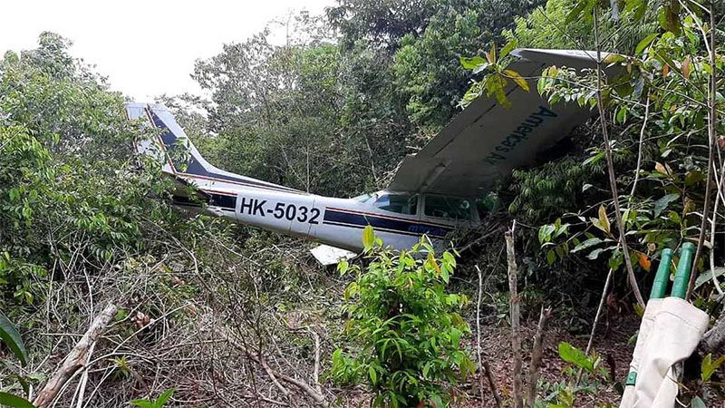 El accidente de una avioneta en el sur de Colombia deja cuatro muertos