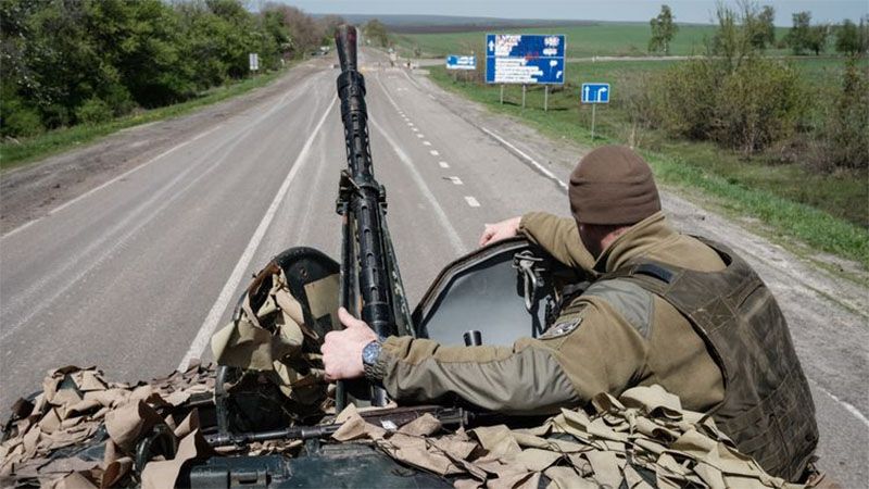 Los separatistas de Donetsk aseguran que avanzan hacia Sloviansk