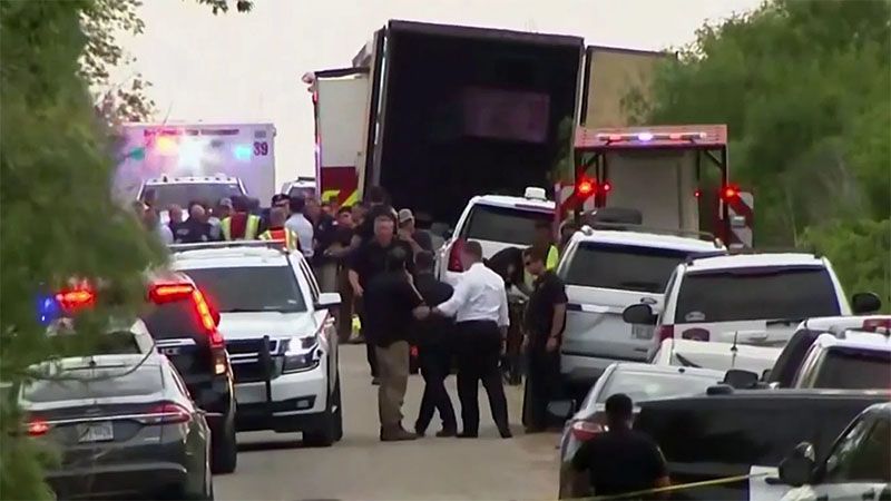 Detenidos tres sospechosos tras la muerte de 51 migrantes asfixiados en un cami&oacute;n en Texas