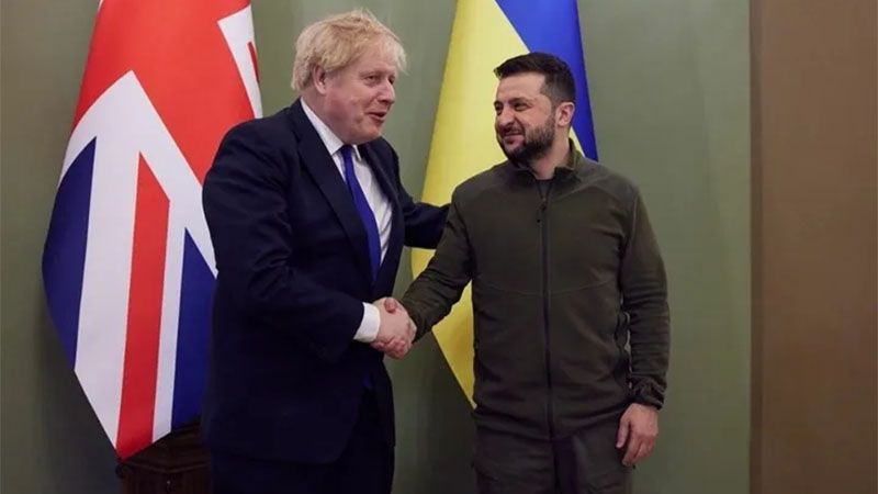 Zelenski agradece a Johnson el apoyo &ldquo;inquebrantable&rdquo; de Londres