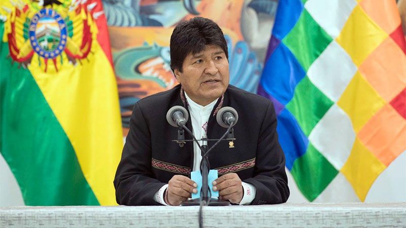 Evo Morales acusa a EEUU de promover el golpe de Estado de 2019