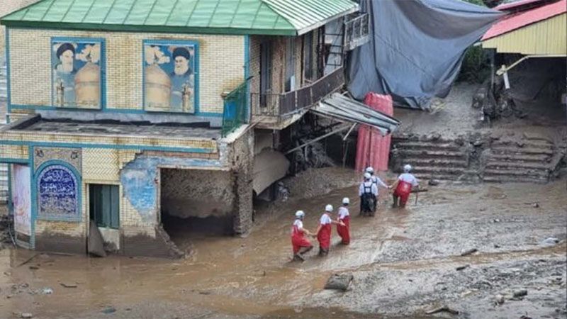 Nueve personas mueren a causa de la segunda ola de inundaciones en el norte de Teher&aacute;n