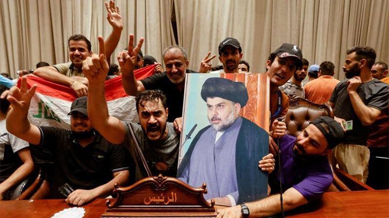 Simpatizantes de Muqtada al Sadr vuelven a asaltar el Parlamento de Iraq