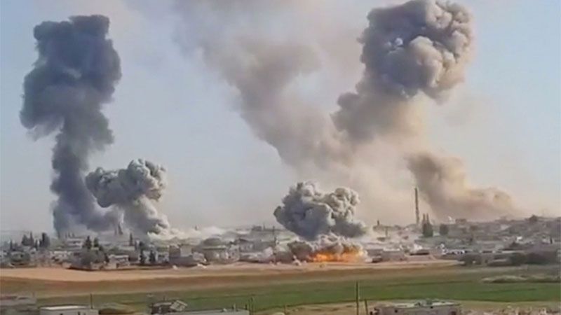 Cazas Rusos bombardean posiciones terroristas en la provincia siria de Idlib