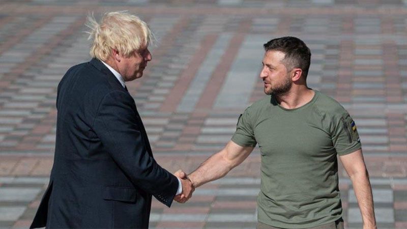 Johnson anuncia desde Kiev un nuevo paquete de ayuda militar a Ucrania