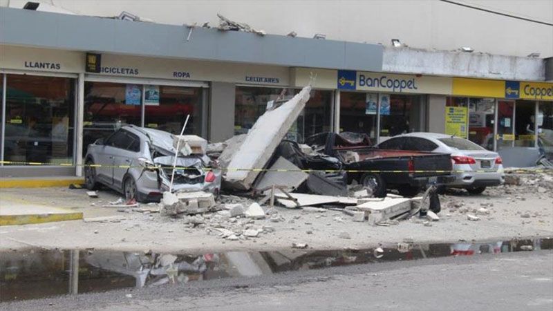 Sismo de 7,7 sacude México, mismo día de terremotos de 1985 y 2017