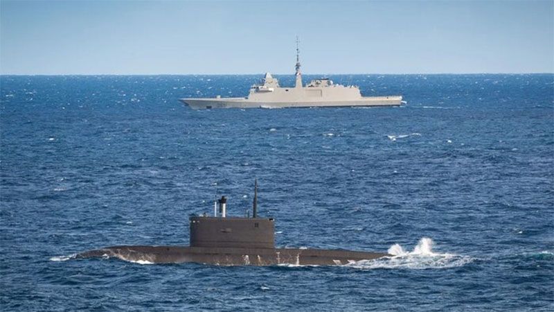 Francia detect&oacute; un submarino ruso navegando cerca de sus costas