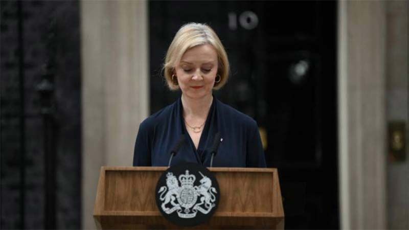 Dimite la primera ministra brit&aacute;nica Liz Truss