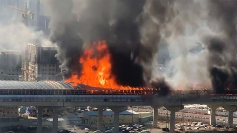 M&aacute;s de cinco muertes por un incendio en un t&uacute;nel en Corea del Sur