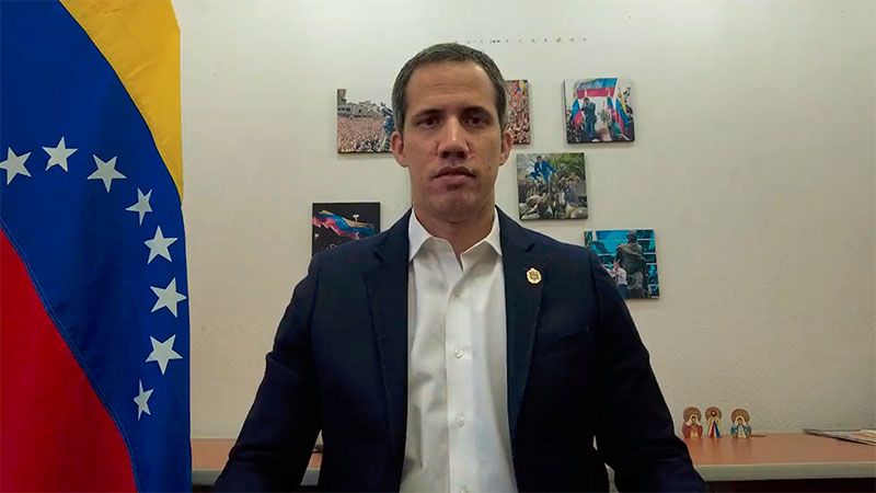 Guaid&oacute; se despide de la presidencia interina criticando la falta de unidad de la oposici&oacute;n venezolana