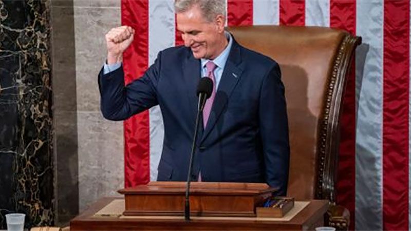 El republicano Kevin McCarthy es elegido presidente de la C&aacute;mara de Representantes de EEUU