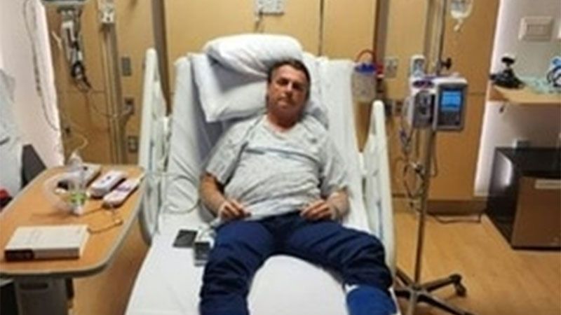 Bolsonaro confirma su ingreso en un hospital de Florida