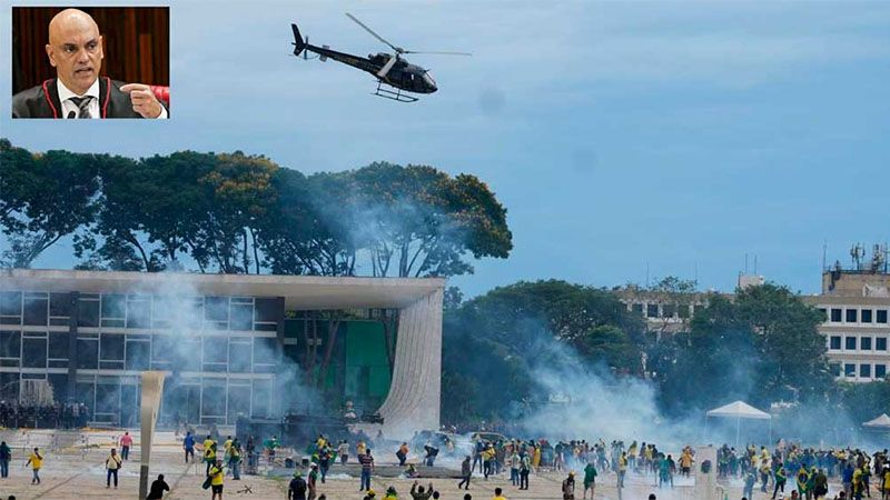 Ordenan prisi&oacute;n preventiva para 354 personas por golpismo en Brasil