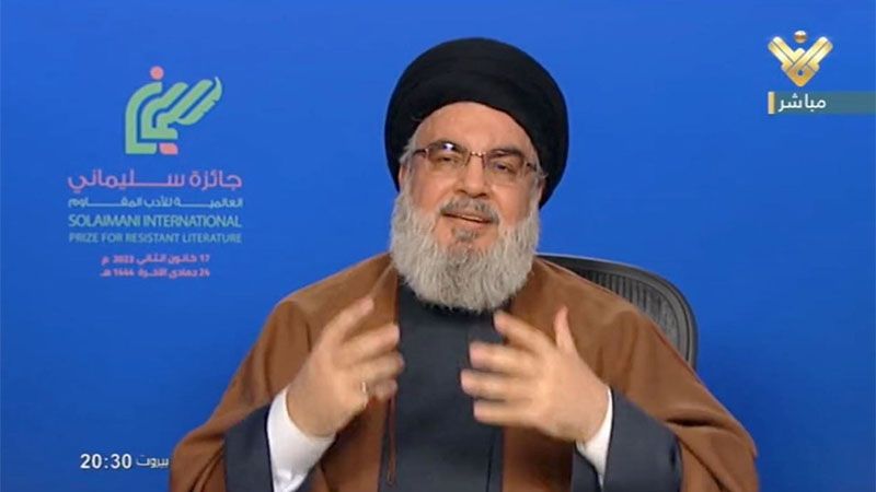 El líder de Hezbolá: Queremos en Líbano un presidente valiente que no teme las amenazas de EEUU