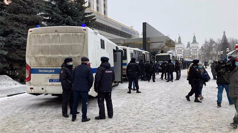 Detenidas en Rusia tres personas que planeaban sabotear la red de ferrocarril