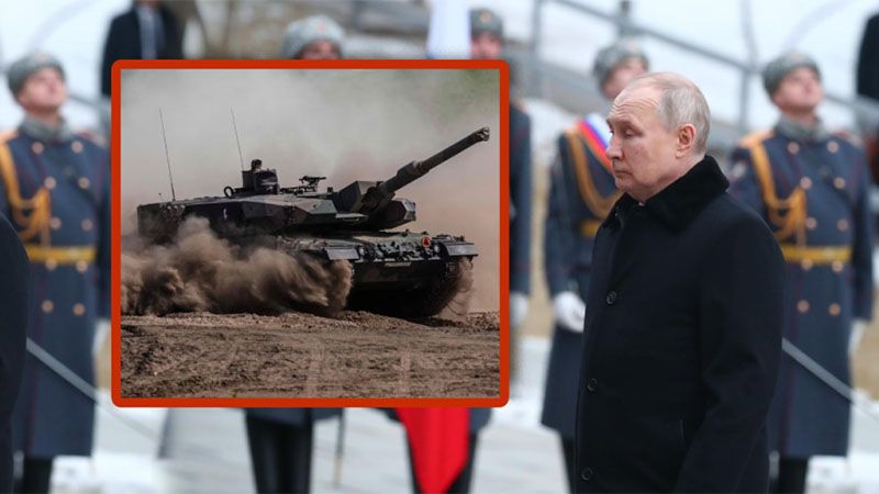 Putin asegura que Rusia tiene “con qué responder” al envío de tanques a Ucrania